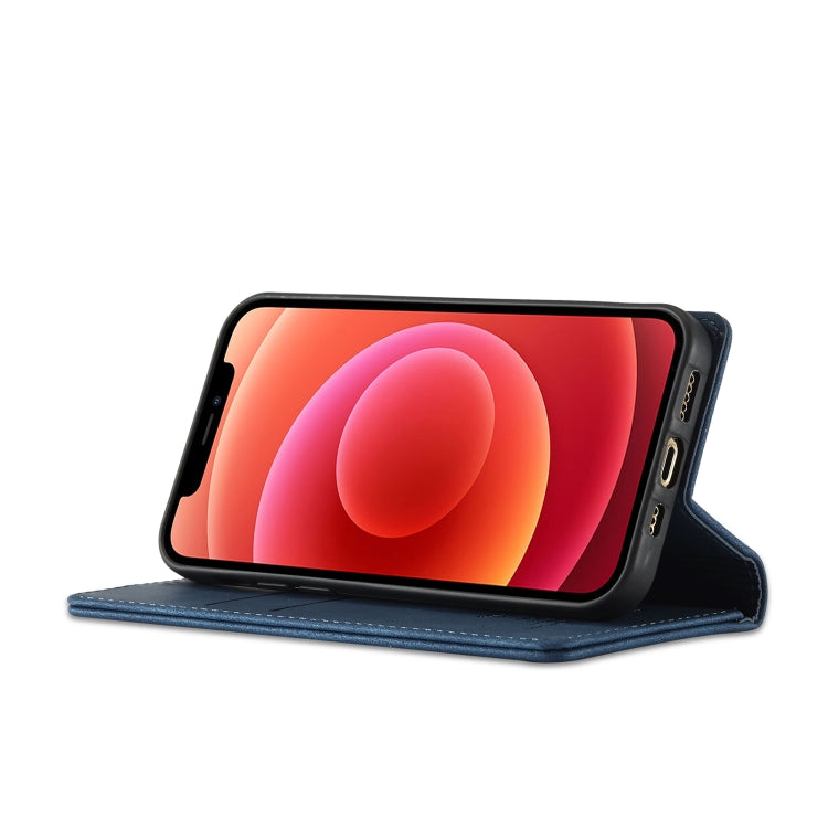 For iPhone 11 Pro Max Forwenw F2 Series Magnetic Horizontal Flip Leather Case with Holder & Card Slots & Wallet (Blue) - HoMEdemic™ 