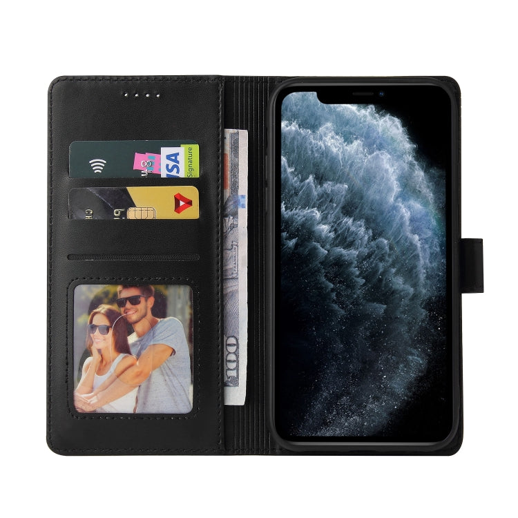For iPhone 11 Pro Max GQUTROBE Skin Feel Magnetic Leather Phone Case (Black) - HoMEdemic™ 