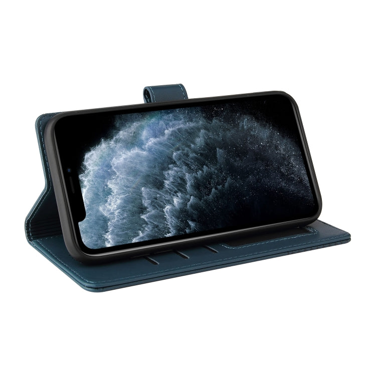 For iPhone 11 Pro Max GQUTROBE Skin Feel Magnetic Leather Phone Case (Blue) - HoMEdemic™ 