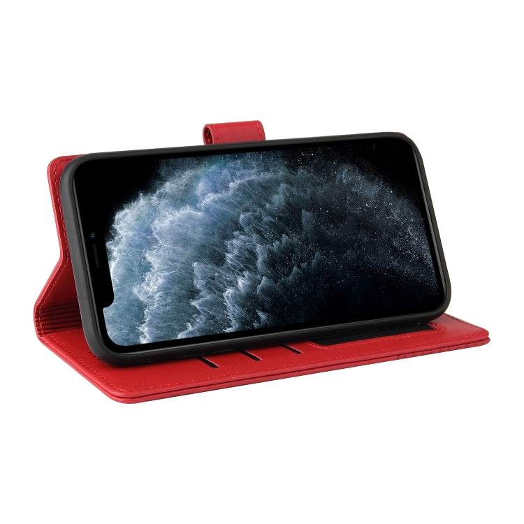 For iPhone 11 Pro Max GQUTROBE Skin Feel Magnetic Leather Phone Case (Red) - HoMEdemic™ 
