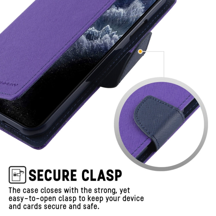 For iPhone 11 Pro Max MERCURY GOOSPERY FANCY DIARY Horizontal Flip Leather Case with Holder & Card Slots & Wallet(Pink) - HoMEdemic™ 