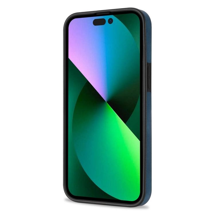 For iPhone 11 Pro Max N.BEKUS Vertical Flip Card Slot RFID Phone Case For iPhone 14 Pro Max(Blue) - HoMEdemic™ 