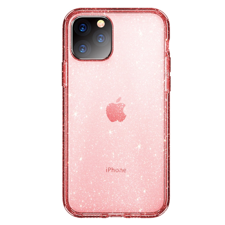 For iPhone 11 Pro Max ROCK Shiny Series Shockproof TPU + PC Protective Case (Transparent Pink) - HoMEdemic™ 