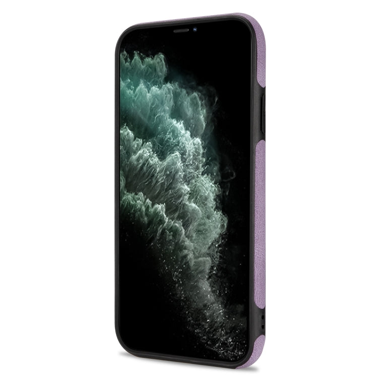 For iPhone 11 Pro N.BEKUS Vertical Flip Card Slot RFID Phone Case (Purple) - HoMEdemic™ 