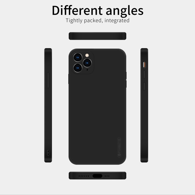 For iPhone 11 Pro PINWUYO Sense Series Liquid Silicone TPU Mobile Phone Case(Black) - HoMEdemic™ 