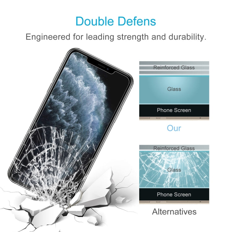 For iPhone 11 Pro / XS / X 0.26mm 9H 2.5D High Aluminum Tempered Glass Film - HoMEdemic™ 