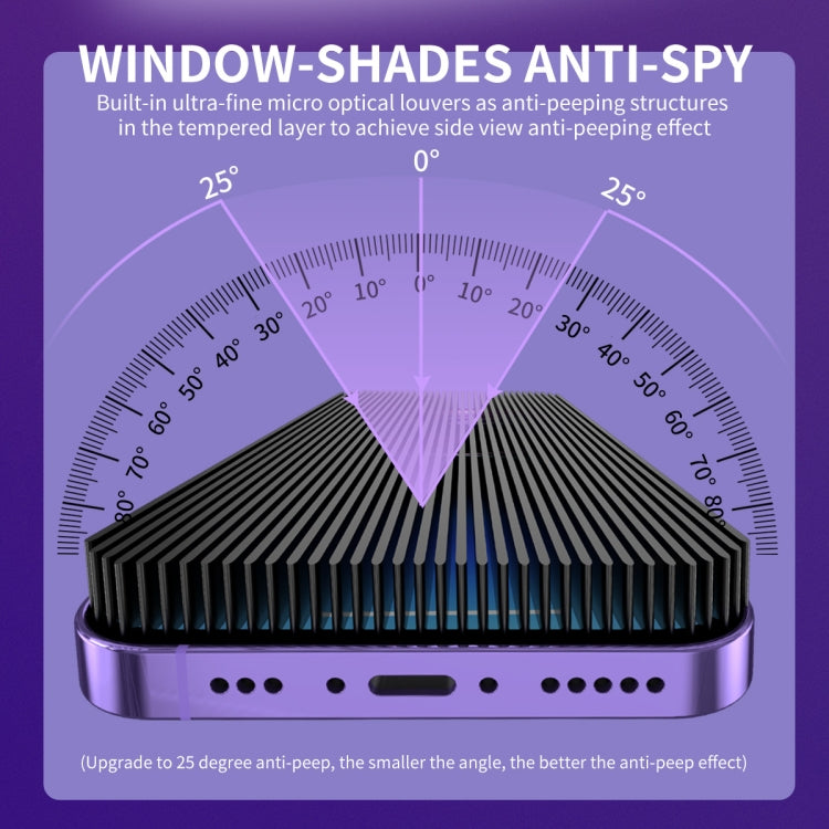 For iPhone 11 Pro / XS / X 2pcs ENKAY Hat-Prince 25 Degree Privacy 8K UHD AGC Tempered Glass Film - HoMEdemic™ 