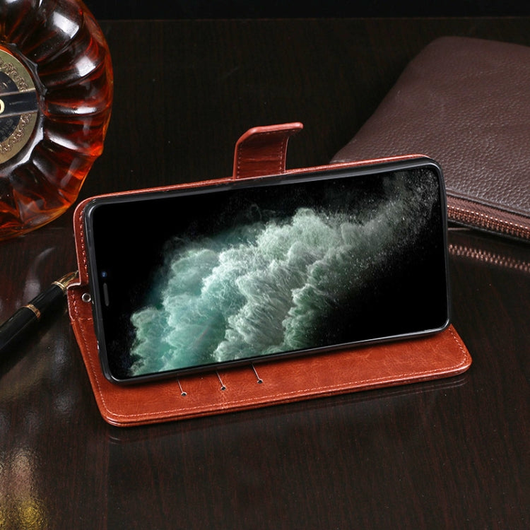 For iPhone 11 Pro idewei Crazy Horse Texture Horizontal Flip Leather Case with Holder & Card Slots & Wallet(Red) - HoMEdemic™ 