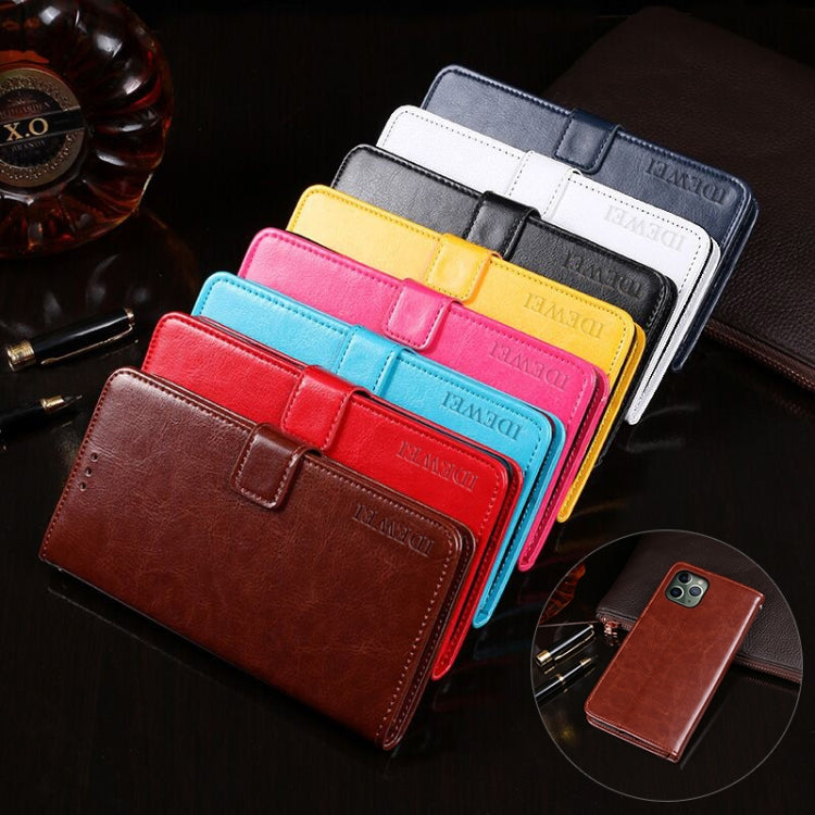 For iPhone 11 Pro idewei Crazy Horse Texture Horizontal Flip Leather Case with Holder & Card Slots & Wallet(Yellow) - HoMEdemic™ 