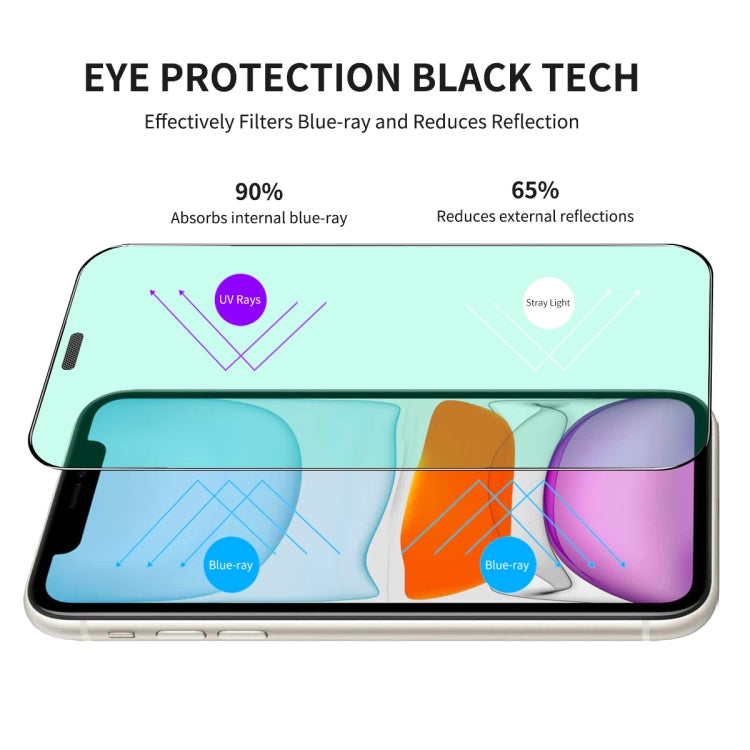 For iPhone 11 / XR ENKAY Quick Stick Eye-protection Tempered Glass Film - HoMEdemic™ 