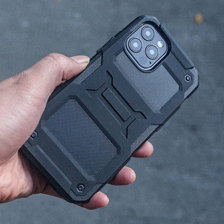For iPhone 12 / 12 Pro FATBEAR Armor Shockproof Cooling Case(Black) - HoMEdemic™ 