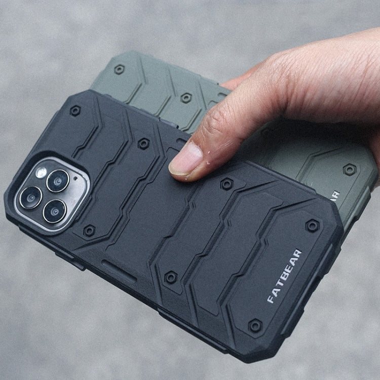 For iPhone 12 / 12 Pro FATBEAR Graphene Cooling Shockproof Case(Black) - HoMEdemic™ 