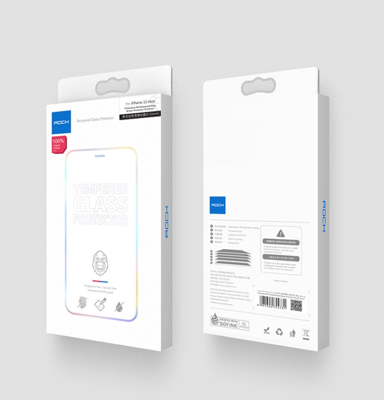 For iPhone 12 / 12 Pro ROCK Full Screen Borderless Tempered Glass Film - HoMEdemic™ 