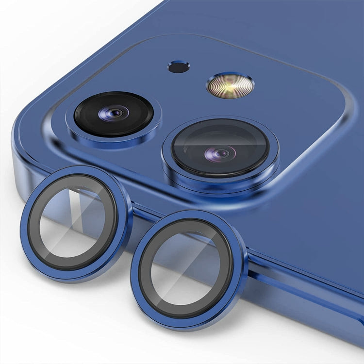 For iPhone 12 / 12 mini ENKAY AR Anti-reflection Camera Lens Glass Full Film(Dark Blue) - HoMEdemic™ 