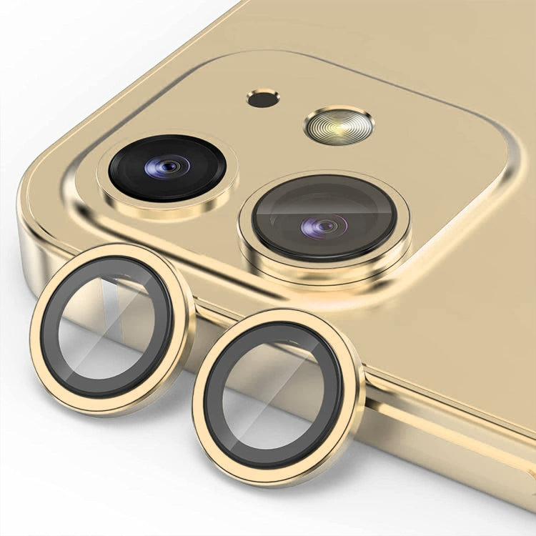 For iPhone 12 / 12 mini ENKAY AR Anti-reflection Camera Lens Glass Full Film(Golden) - HoMEdemic™ 