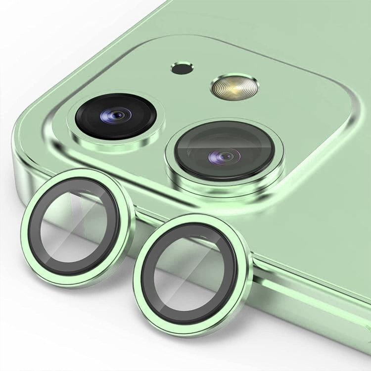 For iPhone 12 / 12 mini ENKAY AR Anti-reflection Camera Lens Glass Full Film(Light Green) - HoMEdemic™ 