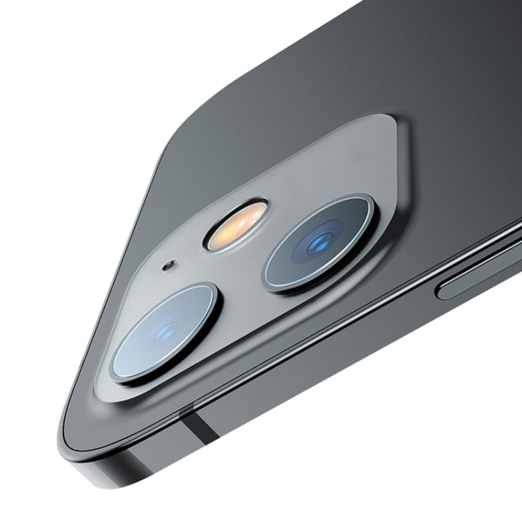 For iPhone 12 2pcs mocolo 0.15mm 9H 2.5D Round Edge Rear Camera Lens Tempered Glass Film(Clear) - HoMEdemic™ 