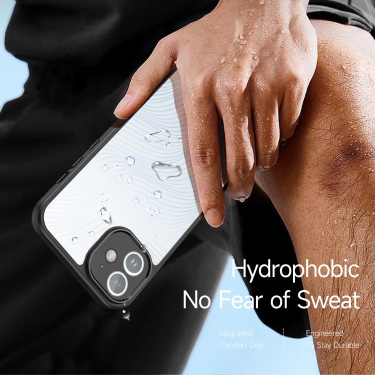 For iPhone 12 DUX DUCIS Aimo Series  Frosted Feel Phone Case(Black) - HoMEdemic™ 