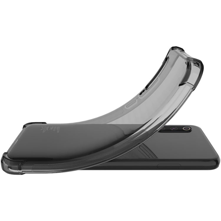 For iPhone 12 IMAK All-inclusive Shockproof Airbag TPU Case with Screen Protector (Transparent Black) - HoMEdemic™ 
