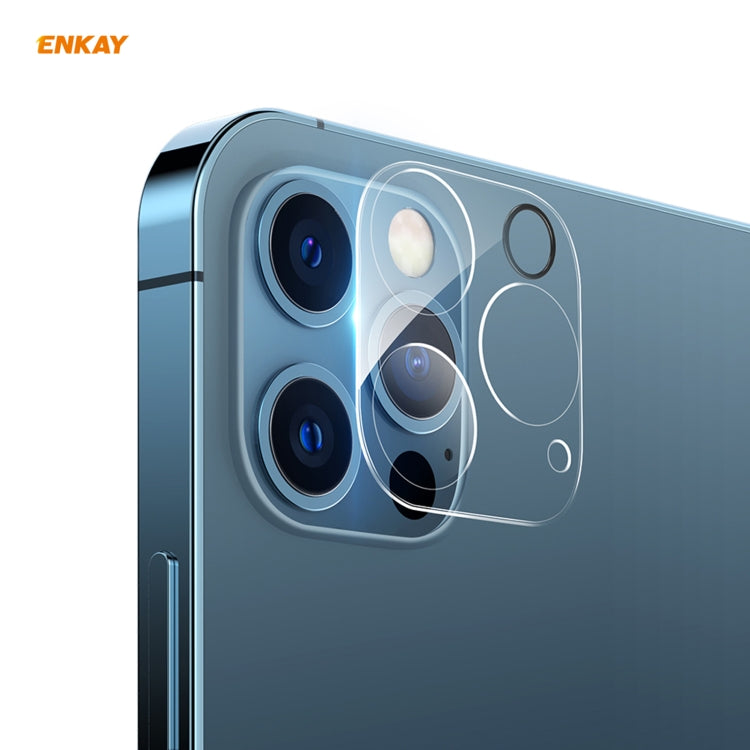 For iPhone 12 Pro ENKAY Hat-Prince 9H Rear Camera Lens Tempered Glass Film Full Coverage Protector - HoMEdemic™ 