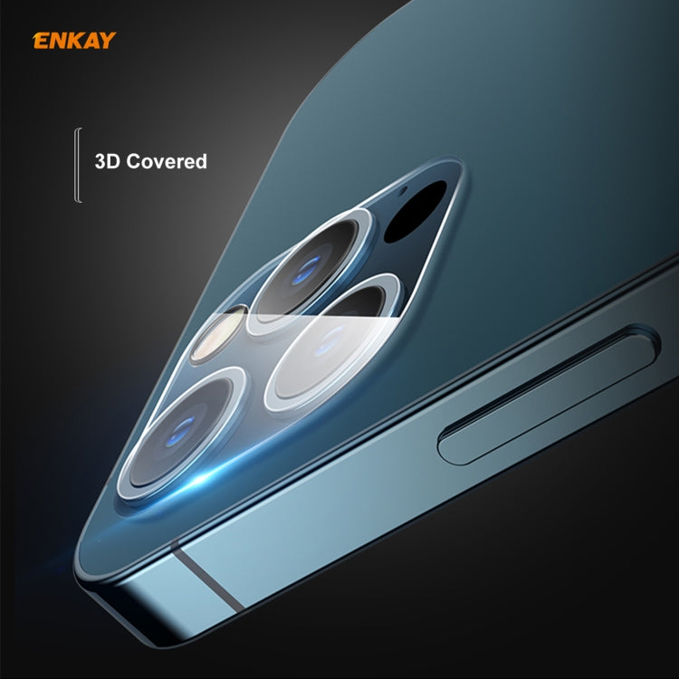 For iPhone 12 Pro ENKAY Hat-Prince 9H Rear Camera Lens Tempered Glass Film Full Coverage Protector - HoMEdemic™ 