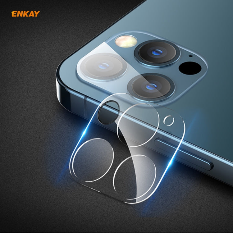 For iPhone 12 Pro ENKAY Hat-Prince 9H Rear Camera Lens Tempered Glass Film Full Coverage Protector - HoMEdemic™ 