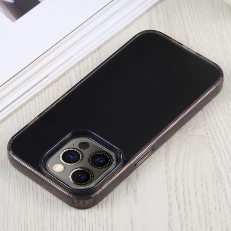 For iPhone 12 Pro GEBEI Acrylic Phone Case(Transparent Black) - HoMEdemic™ 