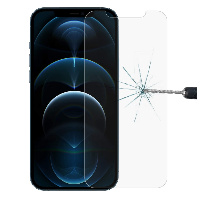 For iPhone 12 Pro Max 0.26mm 9H 2.5D High Aluminum Tempered Glass Film - HoMEdemic™ 