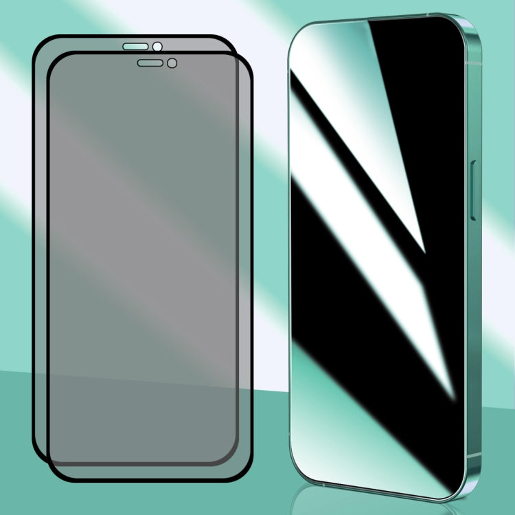 For iPhone 12 Pro Max 2pcs ENKAY Hat-Prince 25 Degree Privacy 8K UHD AGC Tempered Glass Film - HoMEdemic™ 