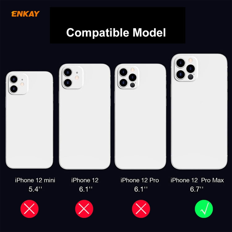 For iPhone 12 Pro Max ENKAY Hat-Prince 9H Rear Camera Lens Tempered Glass Film Full Coverage Protector - HoMEdemic™ 