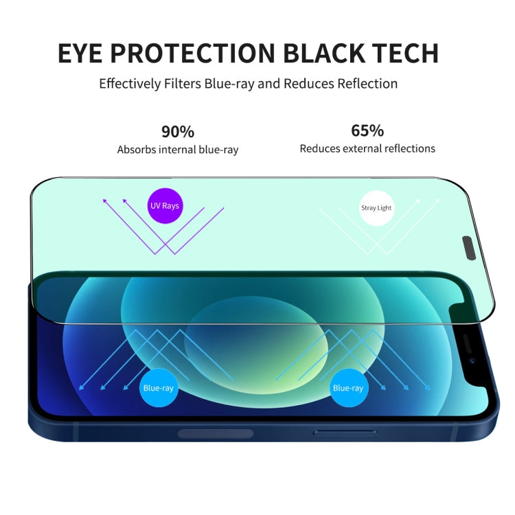 For iPhone 12 Pro Max ENKAY Quick Stick Eye-protection Tempered Glass Film - HoMEdemic™ 