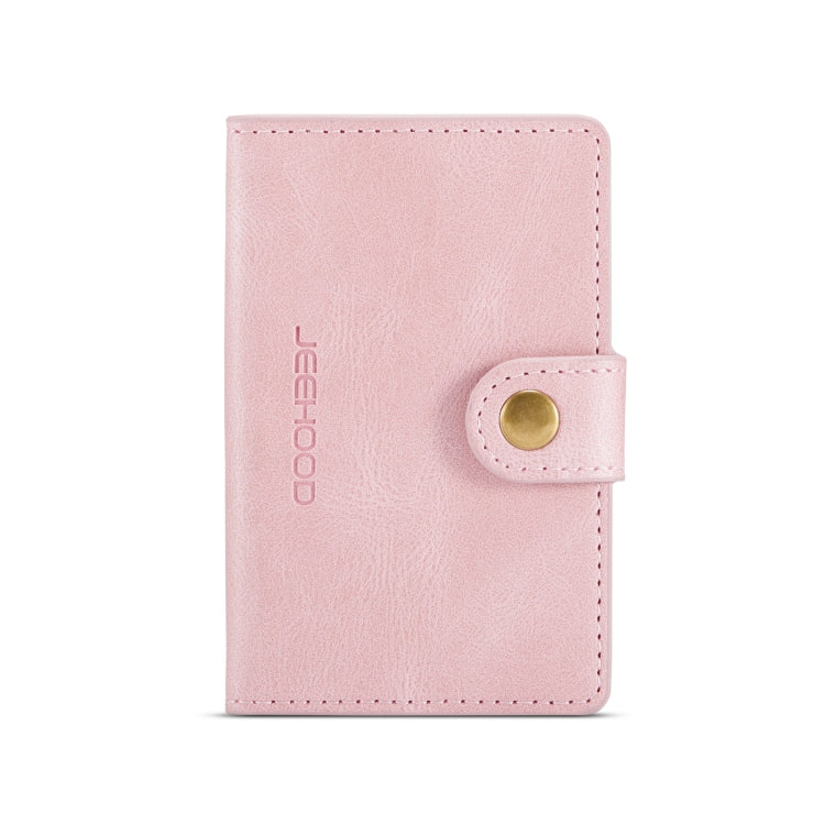 For iPhone 12 Pro Max JEEHOOD Retro Magnetic Detachable Protective Case with Wallet & Card Slot & Holder(Pink) - HoMEdemic™ 