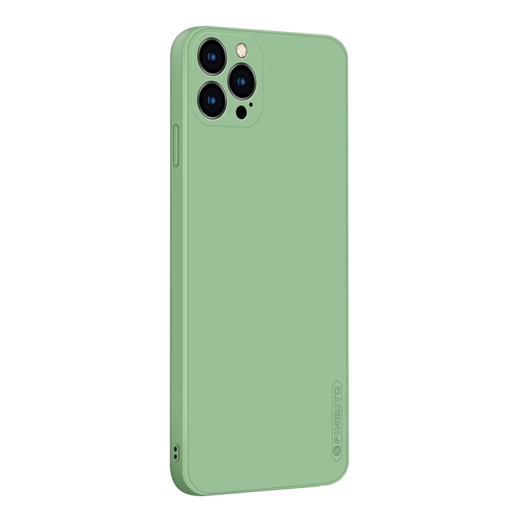 For iPhone 12 Pro Max PINWUYO Touching Series Liquid Silicone TPU Shockproof Case(Green) - HoMEdemic™ 