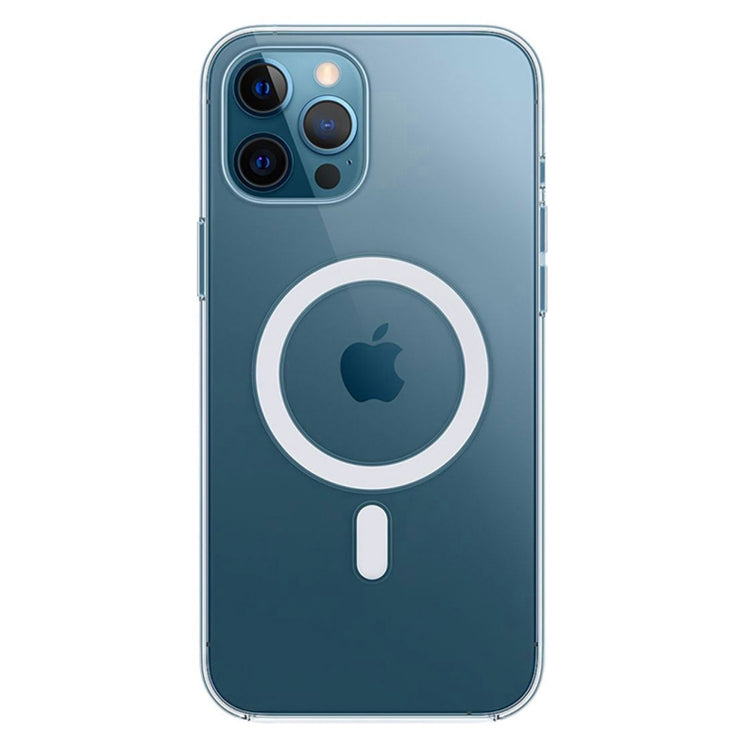 For iPhone 12 Pro Max WK WPC-007 iDeal Series Magsafe Case Magnetic Ring All-inclusive Clear TPU Transparent Shockproof Case - HoMEdemic™ 