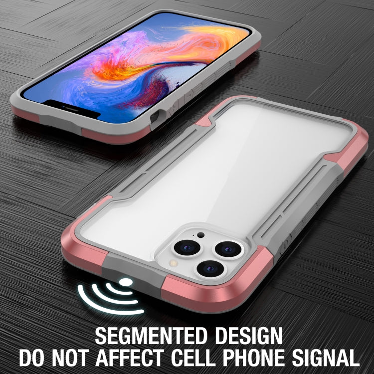 For iPhone 12 Pro Max iPAKY Thunder Series Aluminum alloy Shockproof Protective Case(Rose gold) - HoMEdemic™ 