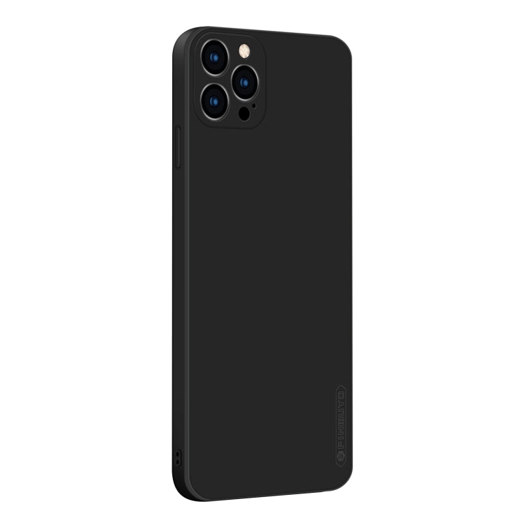For iPhone 12 Pro PINWUYO Touching Series Liquid Silicone TPU Shockproof Case(Black) - HoMEdemic™ 