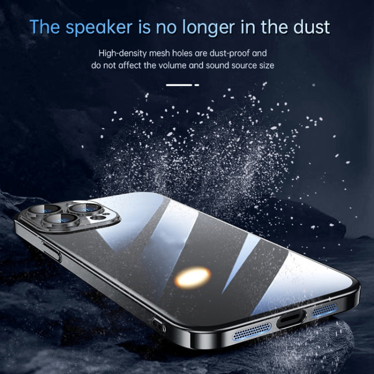 For iPhone 12 SULADA JINGJIA Series Lens Protector PC Phone Case(Black) - HoMEdemic™ 