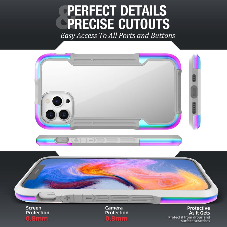 For iPhone 12 iPAKY Thunder Series Aluminum alloy Shockproof Protective Case(Rainbow) - HoMEdemic™ 