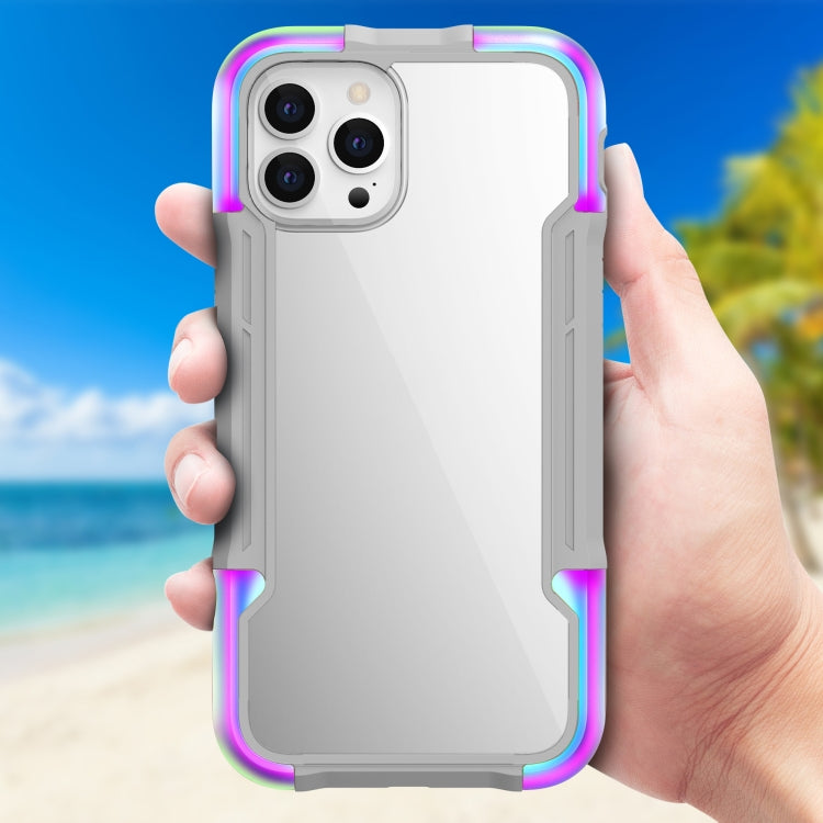 For iPhone 12 iPAKY Thunder Series Aluminum alloy Shockproof Protective Case(Rainbow) - HoMEdemic™ 