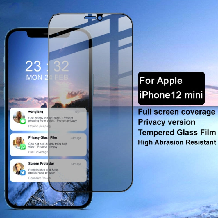 For iPhone 12 mini IMAK HD Anti-spy Tempered Glass Protective Film - HoMEdemic™ 