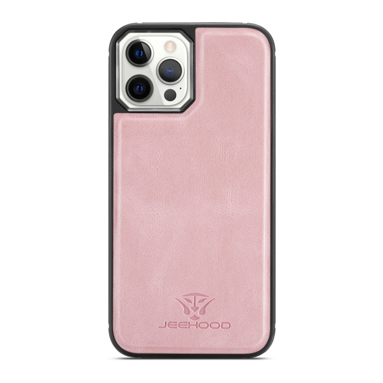 For iPhone 12 mini JEEHOOD Retro Magnetic Detachable Protective Case with Wallet & Card Slot & Holder (Pink) - HoMEdemic™ 
