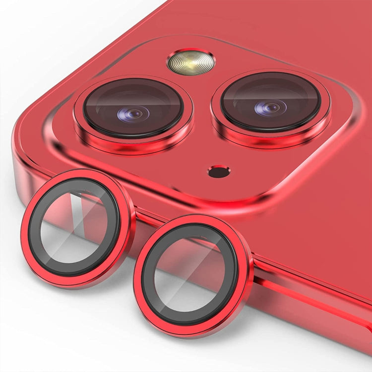 For iPhone 13 / 13 mini ENKAY AR Anti-reflection Camera Lens Glass Full Film(Red) - HoMEdemic™ 