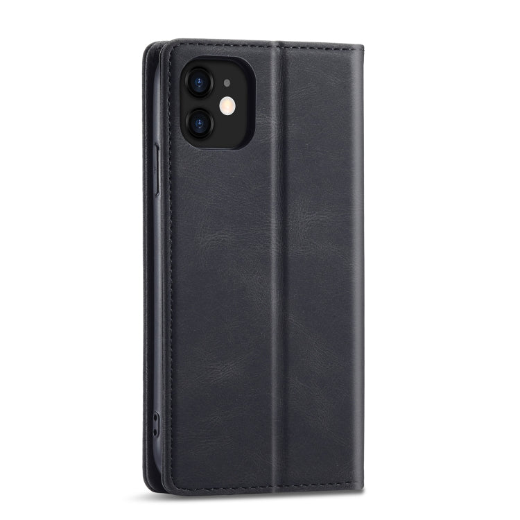 For iPhone 13 Forwenw F2 Series Magnetic Horizontal Flip Leather Case with Holder & Card Slots & Wallet(Black) - HoMEdemic™ 