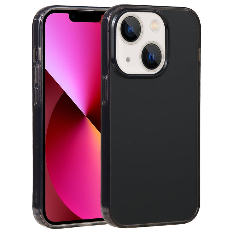 For iPhone 13 GEBEI Acrylic Phone Case(Transparent Black) - HoMEdemic™ 
