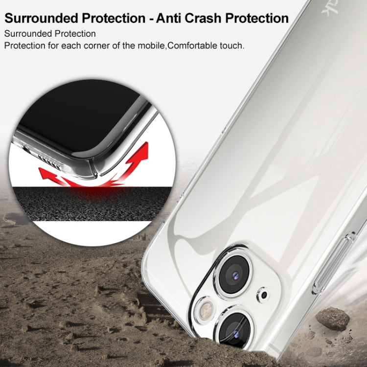 For iPhone 13 IMAK Wing II Wear-resisting Crystal Phone Case - HoMEdemic™ 