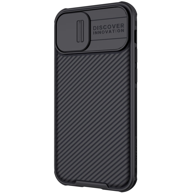 For iPhone 13 NILLKIN Black Mirror Pro Series Camshield Full Coverage Dust-proof Scratch Resistant Phone Case(Black) - HoMEdemic™ 