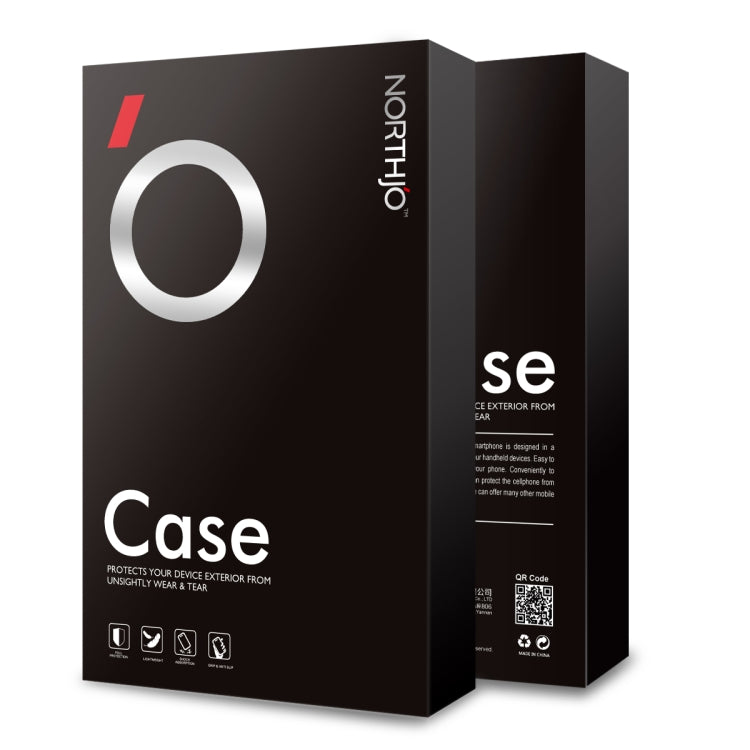 For iPhone 13 NORTHJO 3 in 1 Clear Phone Case with Screen Film + Rear Lens Film - HoMEdemic™ 