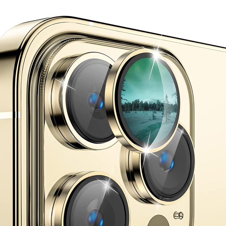 For iPhone 13 Pro / 13 Pro Max ENKAY AR Anti-reflection Camera Lens Glass Film(Golden) - HoMEdemic™ 