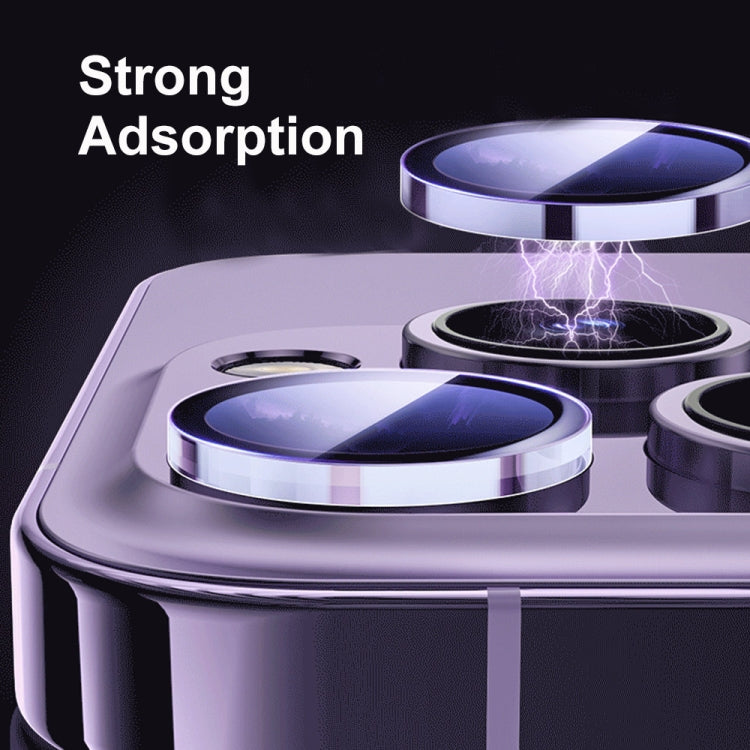 For iPhone 13 Pro / 13 Pro Max ENKAY Hat-Prince Tempered Individual Ring Camera Glass Film with Positioner - HoMEdemic™ 