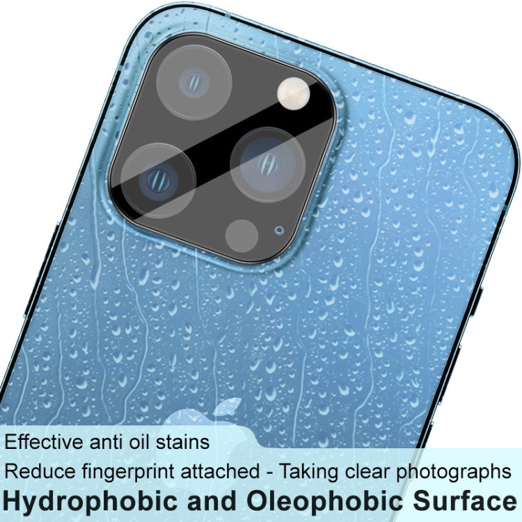 For iPhone 13 Pro / 13 Pro Max imak Integrated Rear Camera Lens Tempered Glass Film with Lens Cap Black Version - HoMEdemic™ 